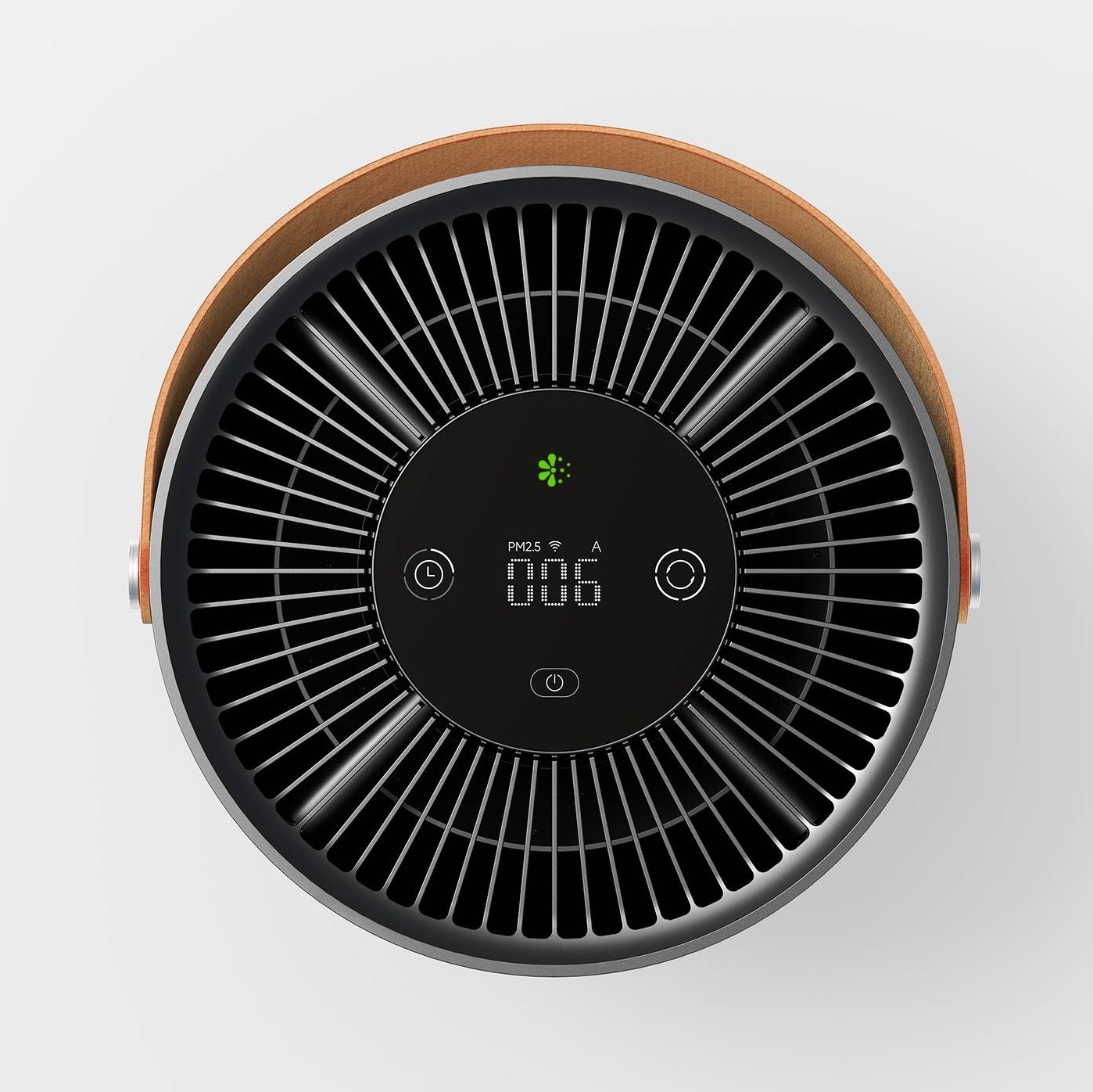 Smartmi P1 Purificateur d'air maison, 100% sans ozone Filtre HEPA  Surveillance en temps réel Purification à 360° Commande vocale intelligente  APP Alexa - Argenté