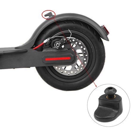 Garde Boue Arrière de Scooter pour Xiaomi M365 Pro 2,kit de Garde Boue  Arrière de Scooter, Garde Boue arrière avec à Crochet, Accessoire de  Remplacement de Scooter Garde Boue Apporter Support 