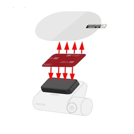 Xiaomi 70Mai Xiaomi 70mai Autocollants électrostatiques