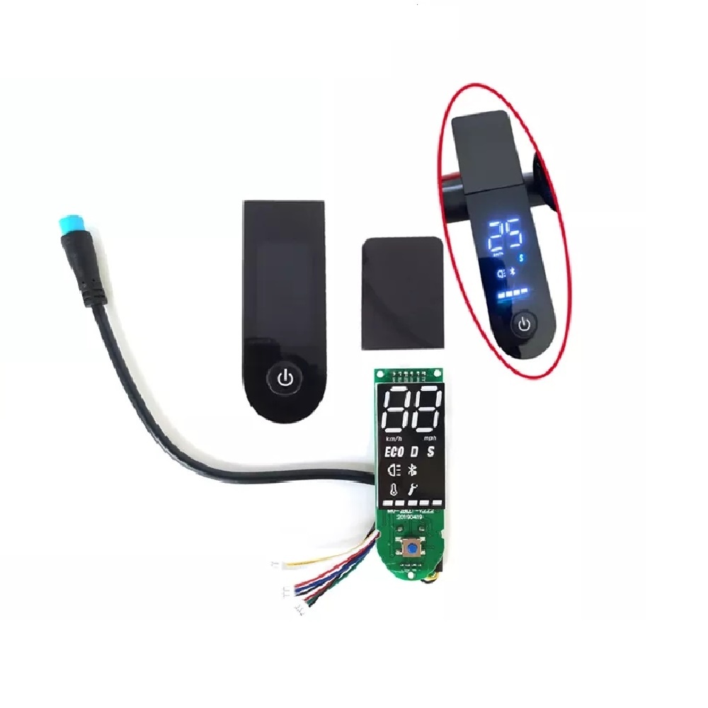 MotuTech Tableau de Bord pour Xiaomi MI 3 Trottinette électrique Panneau  D'affichage Communication Bluetooth Circuit imprimé Pièces de Rechange  Accessoires de Modification : : Sports et Loisirs