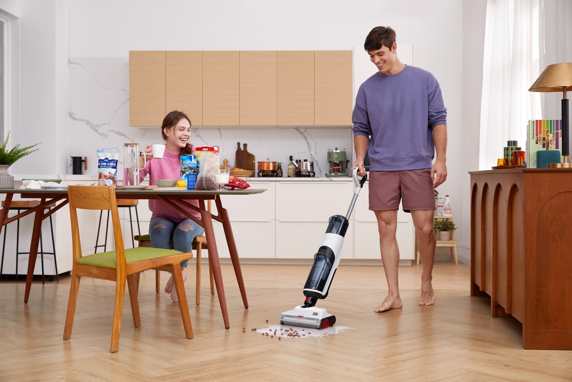 Roborock® Dyad Cordless WetDry Vacuum Dual Self-Cleaning Hard Floor