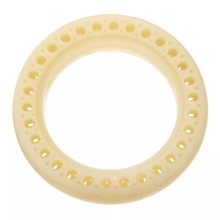 Fluorescent Pneu extérieur en caoutchouc intégral anti-poinçonnement pour Xiaomi M365 Scooter