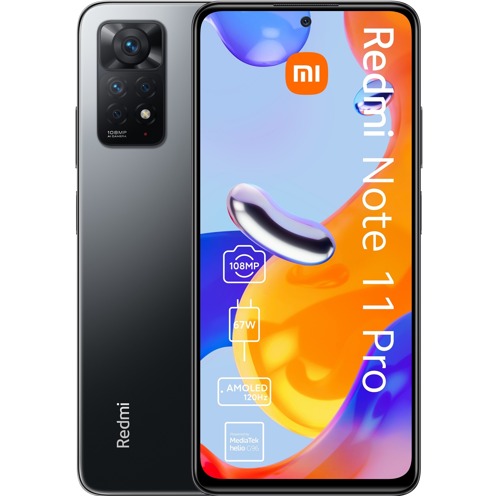 Xiaomi Redmi Note 11 Pro 5G[128GB] 楽天モバイル グラファイ… - スマホ