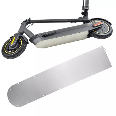 Panneau de recouvrement du fond en acier inoxydable pour Xiaomi M365 Scooter