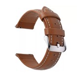 Leather Bracelet for Huami Amazfit GTR / GTR 2 / Stratos / Stratos 3 22mm