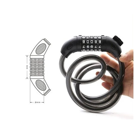 Combination lock for Xiaomi M365 Scooter