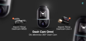 Xiaomi 70mai bringt die erste 360° Dashcam der Welt auf den Markt!