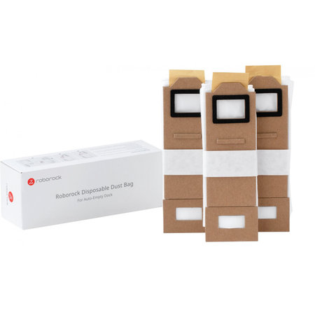 Xiaomi Roborock Sac à poussière Roborock pour Xiaomi Roborock S7+ et S7 MaxV (3-pack)