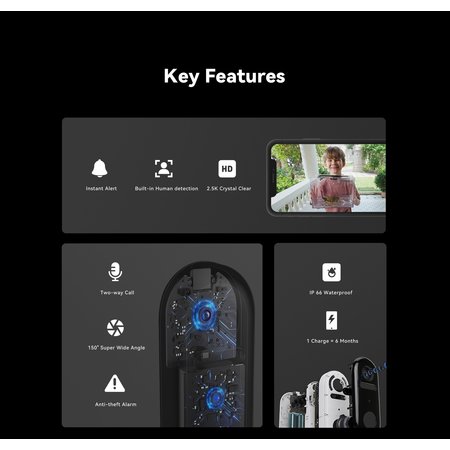 Xiaomi Imilab Xiaomi IMILAB Smart Video Doorbell