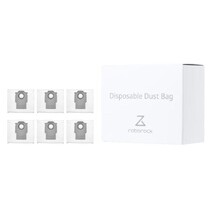 Sac à poussière Roborock pour Xiaomi Roborock Q7 Max+, S7 Pro Ultra, S7 MaxV Ultra, Q8 Max+, S8+ et S8 Pro Ultra (6-pack)