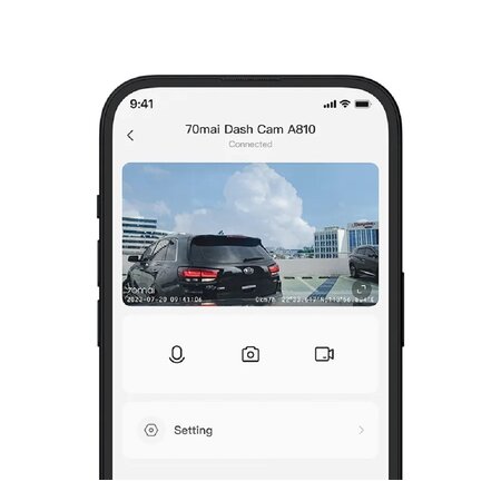 Xiaomi 70Mai Xiaomi 70mai Dash Cam 4K A810