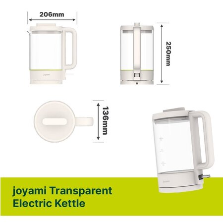 Xiaomi Joyami Xiaomi Joyami Transparent Electronic Kettle
