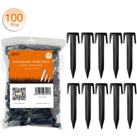 TechPunt Staples for Boundary Wire of TechPunt Smart Robot Mower