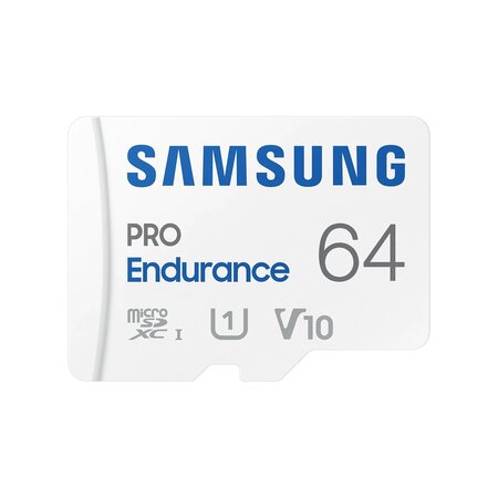 Samsung Pro Endurance 64GB + Adapter Micro-SD Memory Card