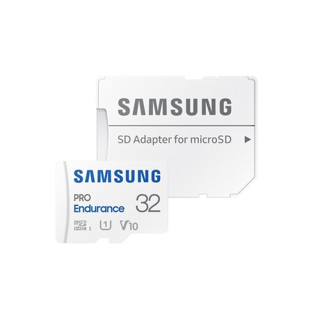 Samsung Pro Endurance 32GB + Adapter Micro-SD Geheugenkaart