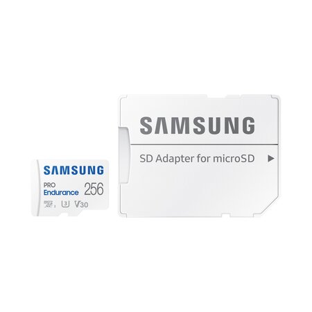 Samsung Pro Endurance 256GB + Adapter Micro-SD Memory Card
