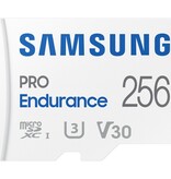 Samsung Pro Endurance 256GB + Adapter Micro-SD Geheugenkaart