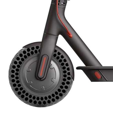 TechPunt Pneu extérieur anti-crevaison de 10 pouces en caoutchouc plein pour le Xiaomi Scooter 4 et Scooter 4 Pro