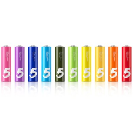 Xiaomi Piles AA Xiaomi Rainbow (lot de 10)