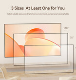 Xiaomi Wanbo Écran de projection Fresnel ALR Xiaomi Wanbo