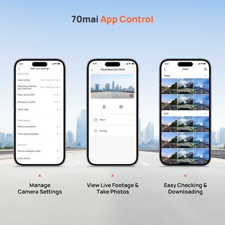 Xiaomi 70Mai Xiaomi 70mai Dash Cam M310