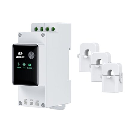 Zendure Zendure Smart Meter 3CT + Pinces de transformateur de courant (50A x3)