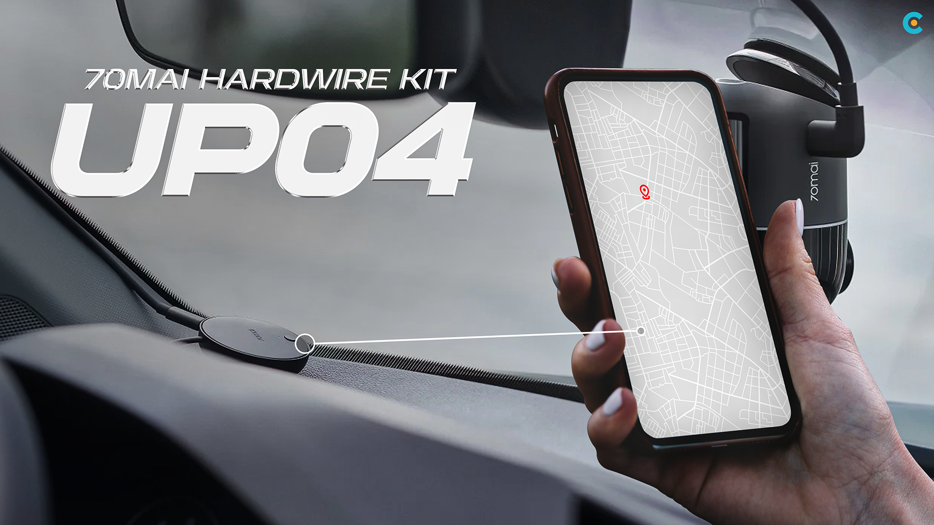 Rendez votre dashcam vraiment intelligente avec le kit de câblage 4G 70mai (UP04)