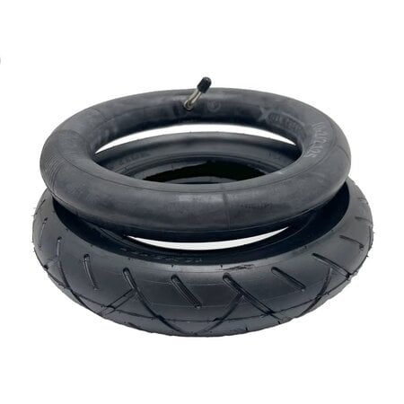 TechPunt 10 Zoll Außenreifen + Schlauch für Xiaomi Scooter 4 Lite 2nd Gen und Scooter 5 Serie