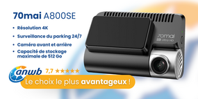 Pourquoi la 70mai A800SE est la meilleure dashcam de 2025 selon l'ANWB