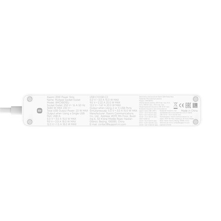 Xiaomi Xiaomi 20W Power Strip (2C1A)