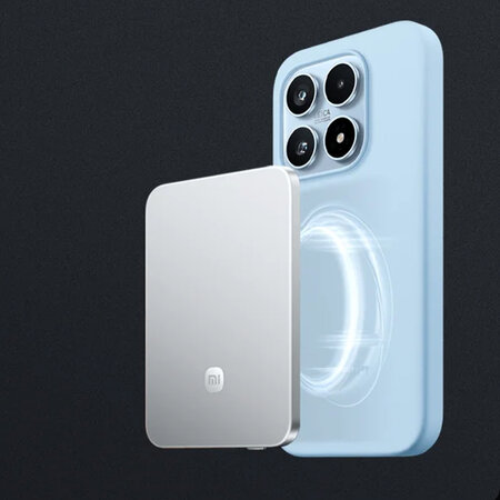 Xiaomi Xiaomi UltraThin Magnetic Power Bank 5000 15W Glacier Silver