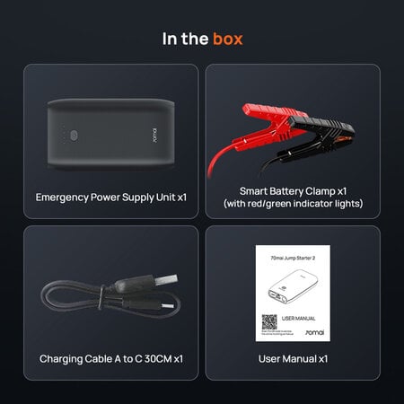 Xiaomi 70Mai Xiaomi 70mai Jump Starter 2 PS07
