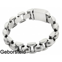 Stalen Heren Armband Bukovsky "Global Small" - Geborsteld - Vanaf € 44,50