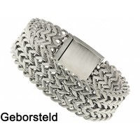 Stalen Heren Armband Bukovsky "Excellent Small" - Geborsteld - Vanaf € 55,00