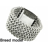 Stalen Dames Armband Bukovsky "Excellent XL" - Gepolijst - Vanaf € 85,00