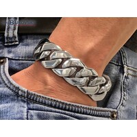 50% KORTING - Stalen Heren Armband Bukovsky "Omnia" - Gepolijst - Nu al vanaf € 31,25