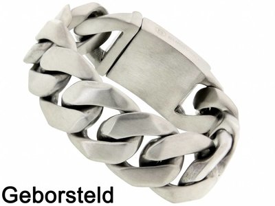 Bukovsky Stainless Steel Jewelry Stalen Heren Armband Bukovsky "Omnia" - Geborsteld - Vanaf € 62,50