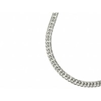 NU 50% KORTING - Bukovsky Stalen Heren Ketting SH9015 - Gourmette -  Breedte: 0,9 cm - Dikte: 0,4 cm - 4 lengtematen. Nu al vanaf € 19,75