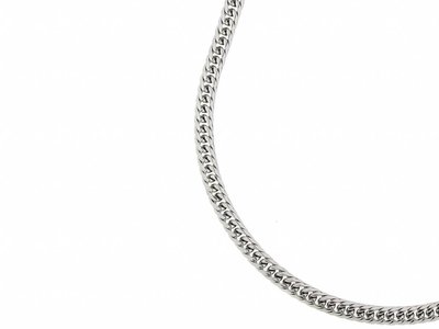 Bukovsky Stainless Steel Jewelry 35% KORTING - Bukovsky Stalen Heren Ketting SH7010 - Gourmette - Small - Lengte: 55 cm - Breedte: 0,6 cm - Dikte: 0,2 cm