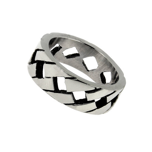 Bukovsky Stainless Steel Jewelry Stalen Bukovsky Dames Ring Allure - 316L Gepolijst Staal - Gratis Verzending Bukovsky Stainless Steel Jewelry Stalen Bukovsky Dames Ring Allure - 316L Gepolijst Staal - Gratis Verzending