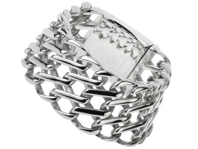 Bukovsky Stainless Steel Jewelry Stalen Heren Armband Bukovsky "Empire" - Gepolijst - Vanaf € 67,50