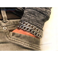 Stalen Heren Armband Bukovsky "Elegance" - Geborsteld - Vanaf € 72,50