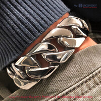 20% KORTING - Stalen Heren Armband Bukovsky "Force" - Gepolijst - Vanaf € 51,60