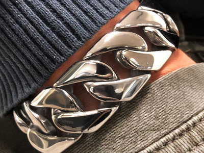 Bukovsky Stainless Steel Jewelry 20% KORTING - Stalen Heren Armband Bukovsky "Force" - Gepolijst - Vanaf € 51,60