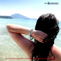 50% KORTING - Stalen Dames Armband Bukovsky "Prestige" - Gepolijst - Nu al vanaf € 36,25