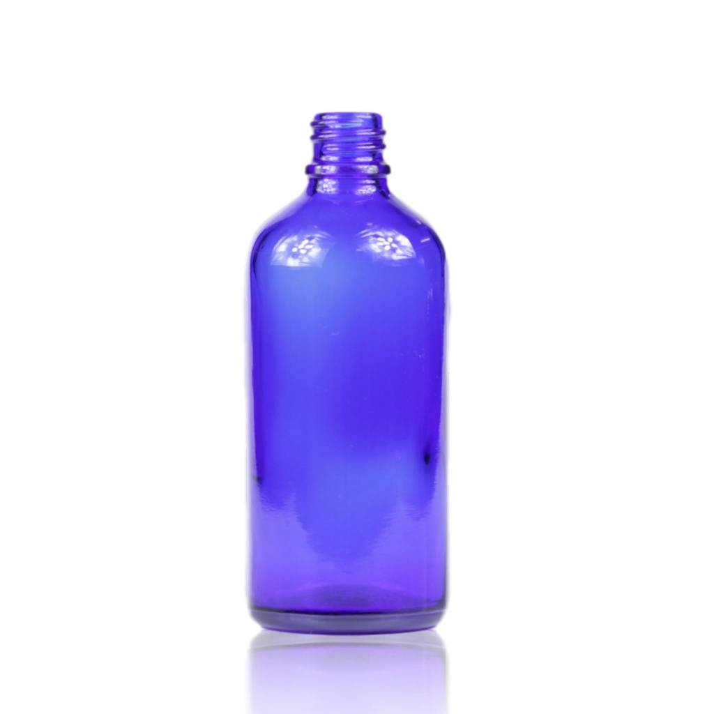 Gewend aan Beenmerg gaan beslissen Blauwglas fles 100 mL kopen? ✓Verpakkingen - Jojoli