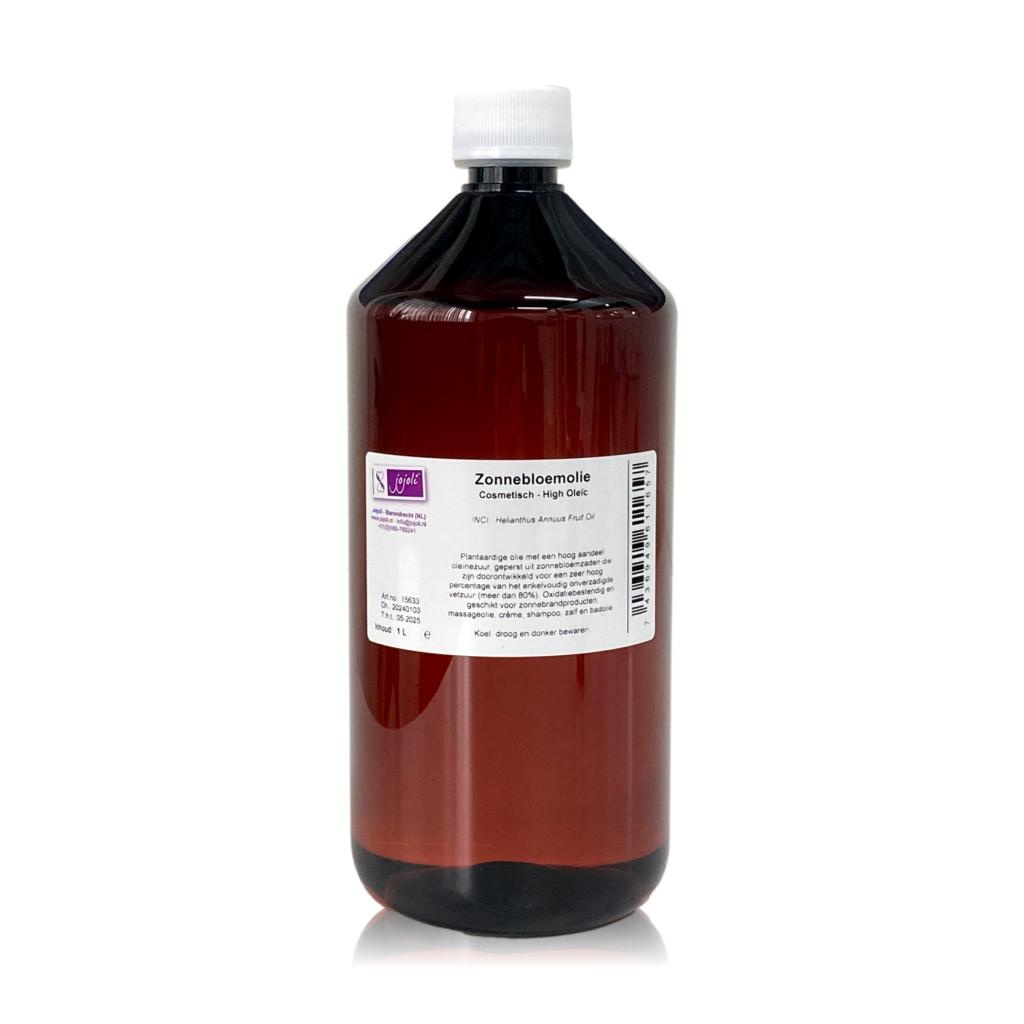 Zonnebloemolie  BIO - High Oleïc - cosmetisch