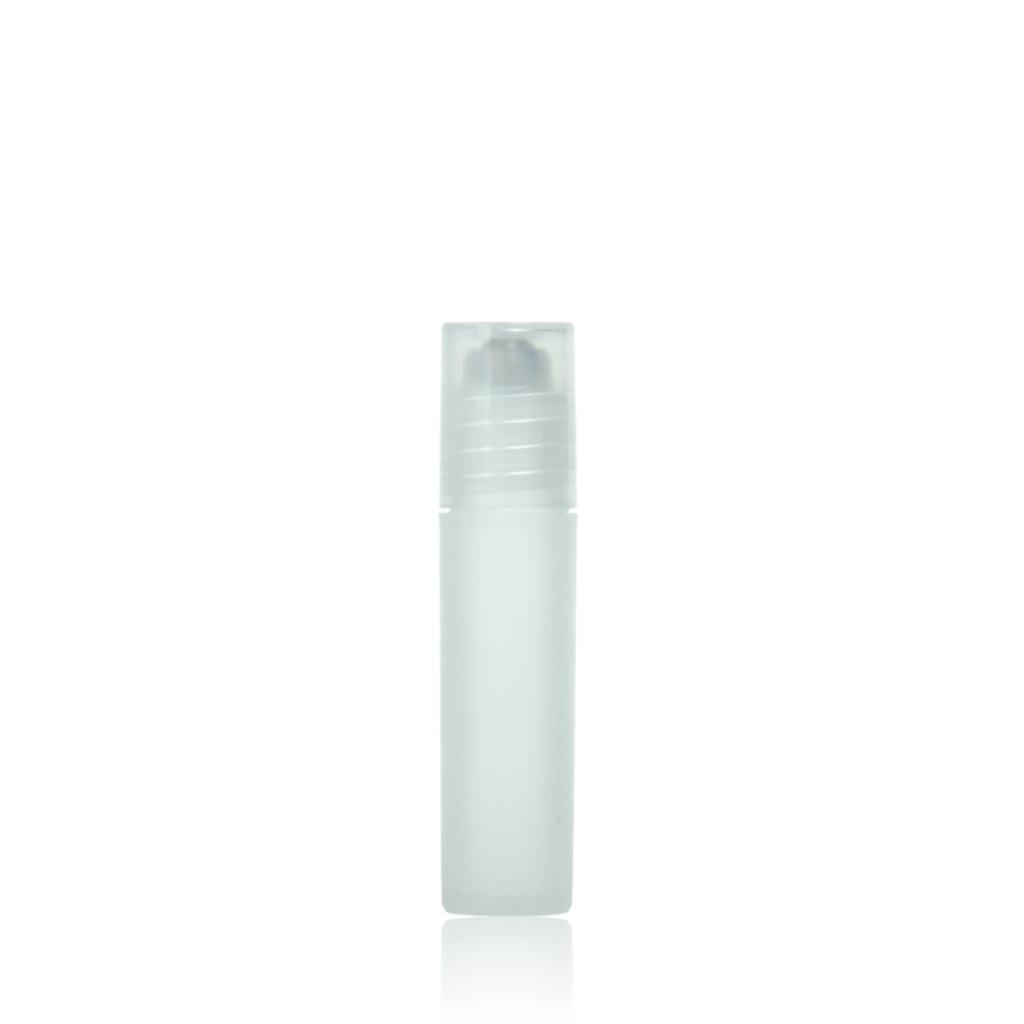 Roll on fles plastic met metalen bal