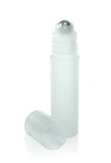 Roll on fles plastic met metalen bal