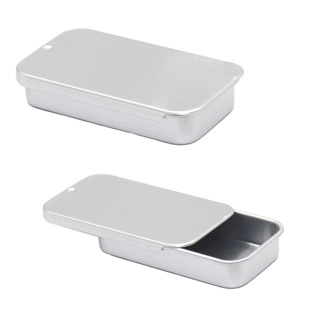 Aluminium pot met schuifdeksel, 10 mL